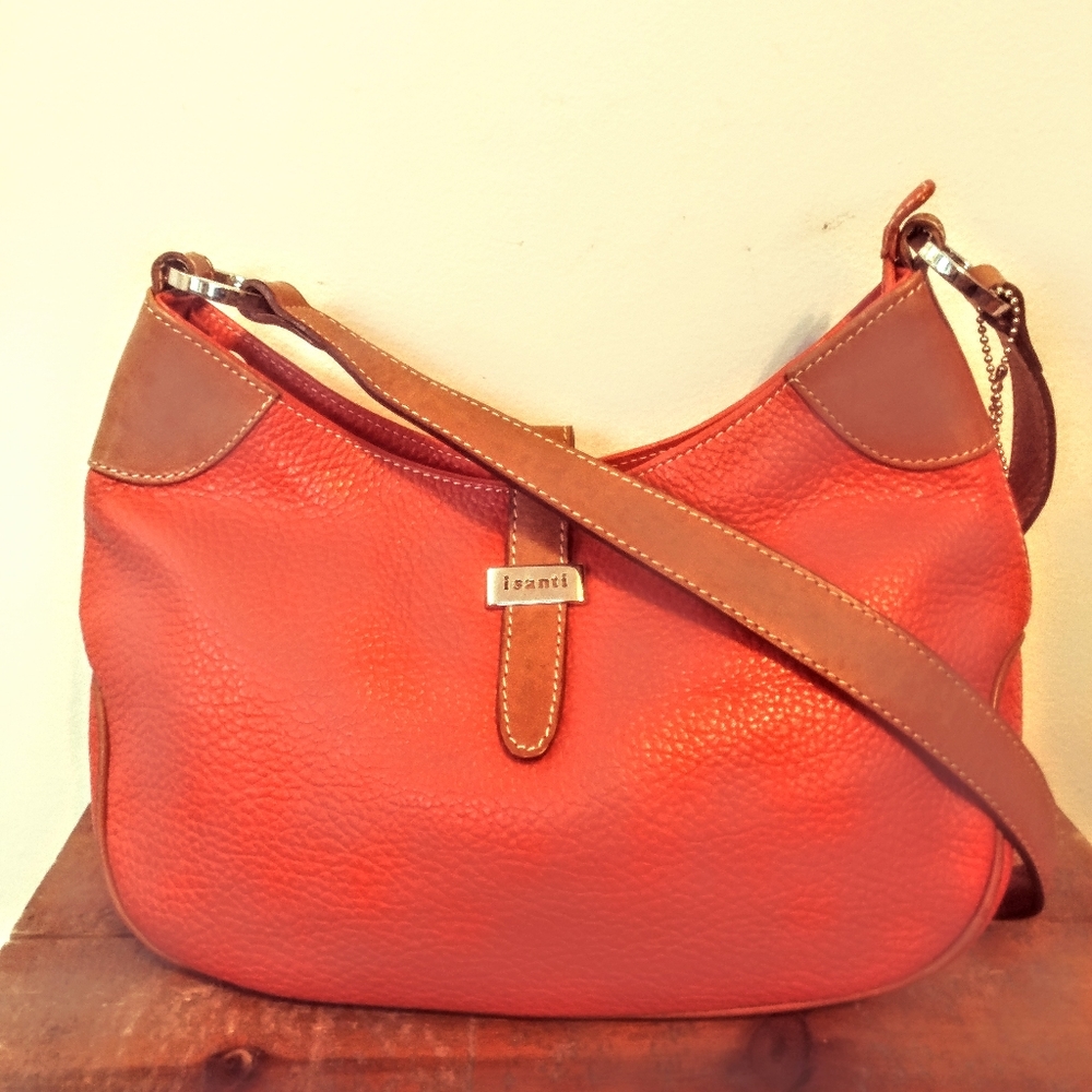 i santi Italian Leather Hobo